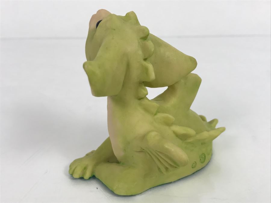 Whimsical World Of Pocket Dragons - In Trouble Again - 1994 Real Musgrave/CWAL Ltd/CWSL Ltd - Handmade For Flambro - Exclusive USA Distributor [MV $18-$25] [Photo 4]