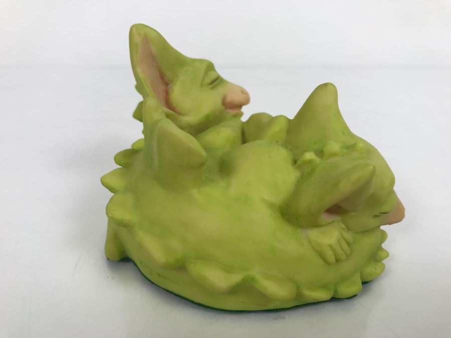 Whimsical World Of Pocket Dragons - Snuggles - 1994 Real Musgrave/CWAL/CWSL - Handmade For Flambro - Exclusive USA Distributor [MV $30-$40] [Photo 5]