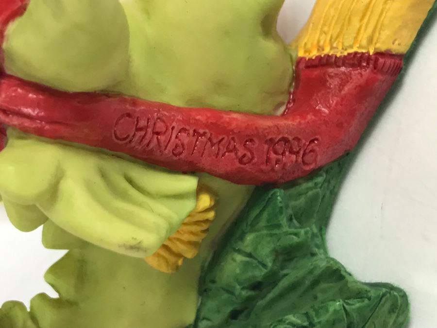 Whimsical World Of Pocket Dragons - Christmas Skates - 1995 RM/CWAL/CWSL - Flambro - Plus Additional Limited Edition 1996 Christmas Ornament [MV $80-$100] [Photo 12]