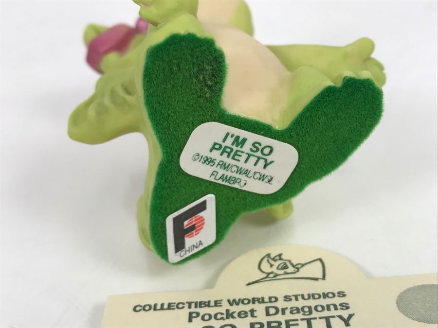 Whimsical World Of Pocket Dragons - I’m So Pretty - 1995 RM/CWAL/CWSL - Flambro  [Photo 9]