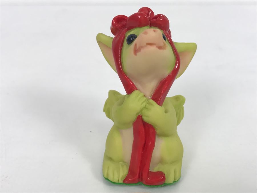 Whimsical World Of Pocket Dragons - Red Ribbon - 1995 RM/CWAL/CWSL - Flambro [MV $15-$20] [Photo 4]