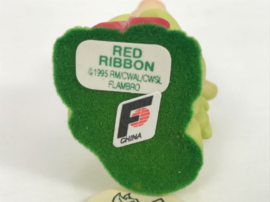 Whimsical World Of Pocket Dragons - Red Ribbon - 1995 RM/CWAL/CWSL - Flambro [MV $15-$20] [Photo 11]