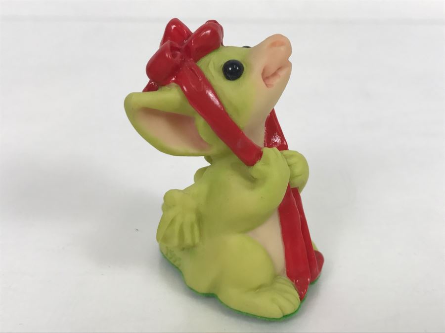 Whimsical World Of Pocket Dragons - Red Ribbon - 1995 RM/CWAL/CWSL - Flambro [MV $15-$20] [Photo 5]