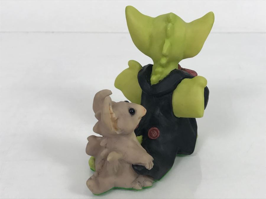 Whimsical World Of Pocket Dragons - I’ll Be The Groom - 1995 Real Musgrave/CWAL/CWSL - Handmade For Flambro - Exclusive USA Distributor  [Photo 6]