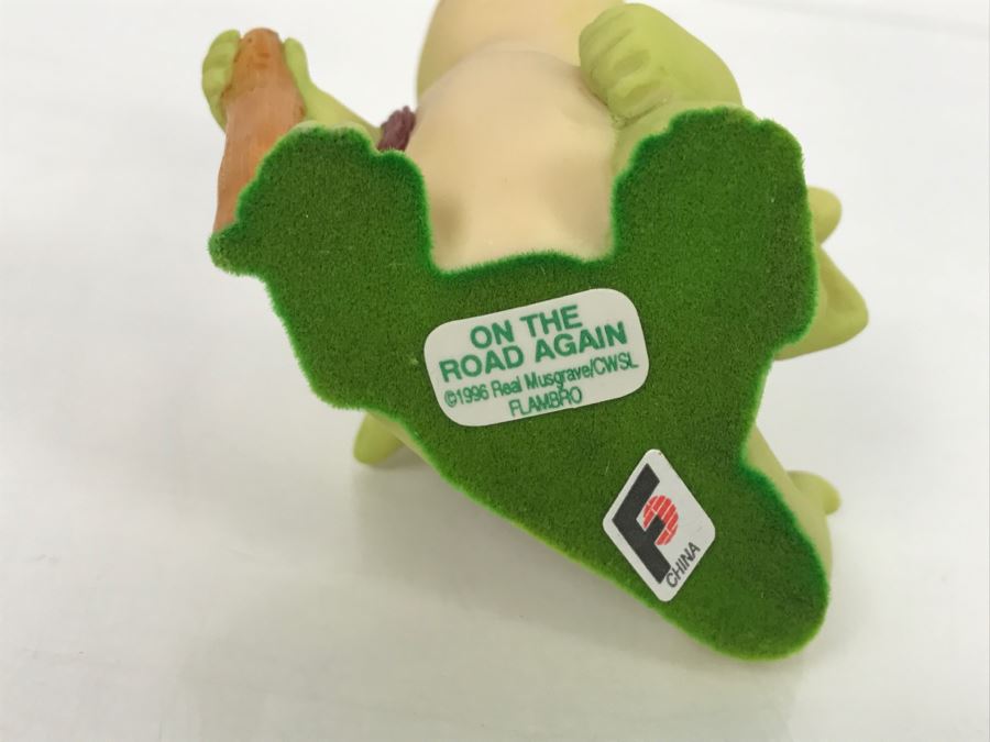Whimsical World Of Pocket Dragons - On The Road Again - In Box With Information Pamphlet - 1996 Real Musgrave/CWSL - Flambro [MV $50-$70] [Photo 12]