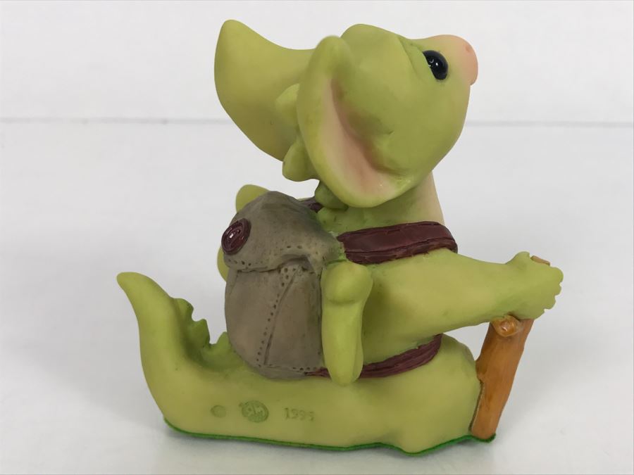 Whimsical World Of Pocket Dragons - On The Road Again - In Box With Information Pamphlet - 1996 Real Musgrave/CWSL - Flambro [MV $50-$70] [Photo 9]