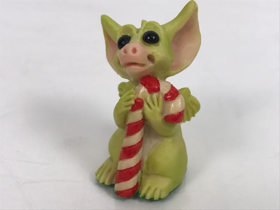 Whimsical World Of Pocket Dragons - Candy Cane - 1994 RM, CWS / CWA - Made in UK [MV $30-$40] [Photo 7]