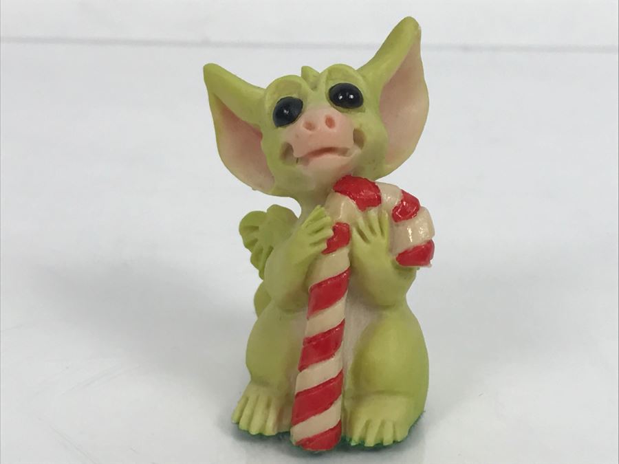 Whimsical World Of Pocket Dragons - Candy Cane - 1994 RM, CWS / CWA - Made in UK [MV $30-$40] [Photo 2]
