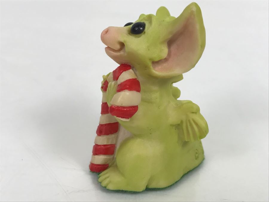 Whimsical World Of Pocket Dragons - Candy Cane - 1994 RM, CWS / CWA - Made in UK [MV $30-$40] [Photo 6]