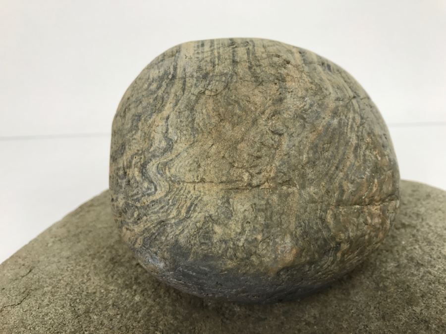 Native American Metate And Mano Grinding Stone [Photo 11]