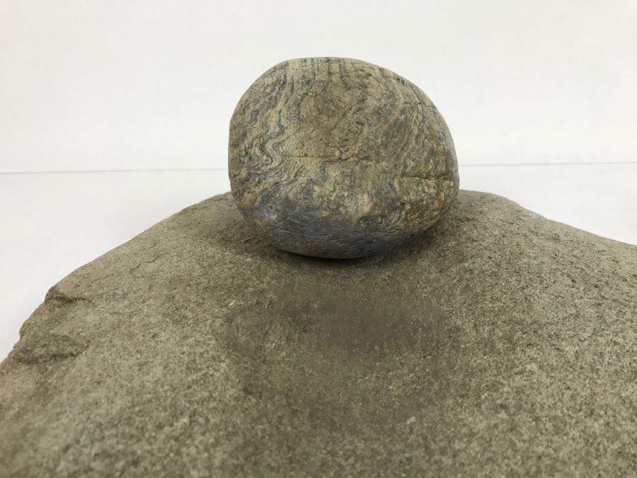 Native American Metate And Mano Grinding Stone [Photo 10]