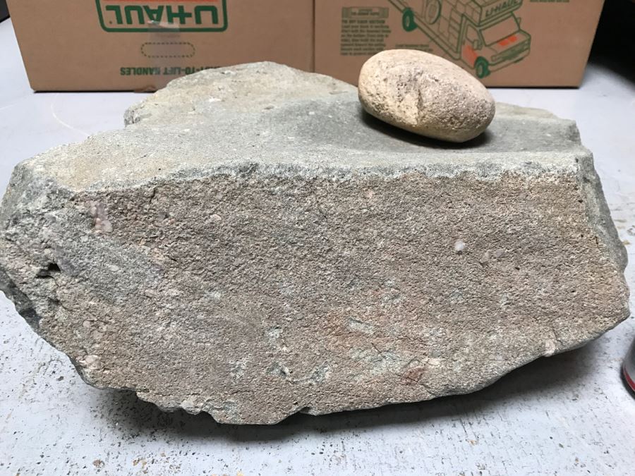 HUGE Native American Metate And Mano Grinding Stone