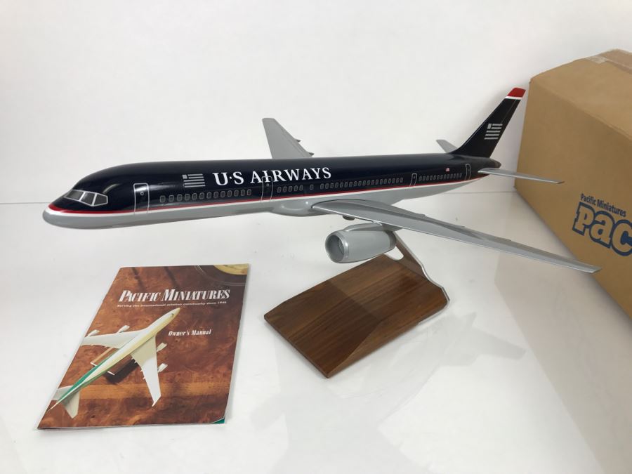 Pacific Miniatures PacMin Precision Scale Model Airplane Of US Airways With Box