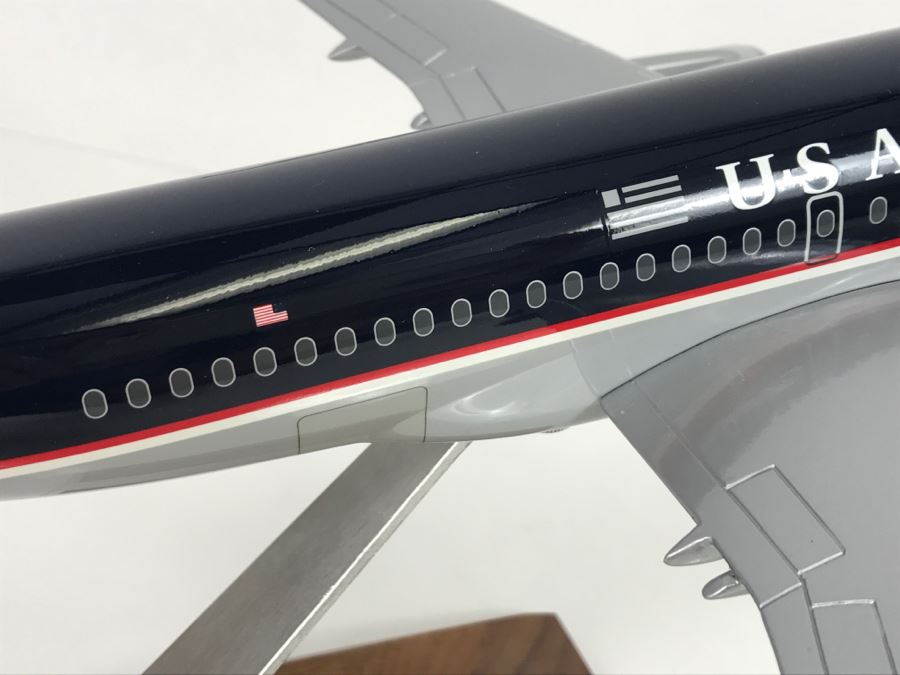 Pacific Miniatures PacMin Precision 1/100 Scale Model Airplane Of US Airways A319 With Box [Photo 10]
