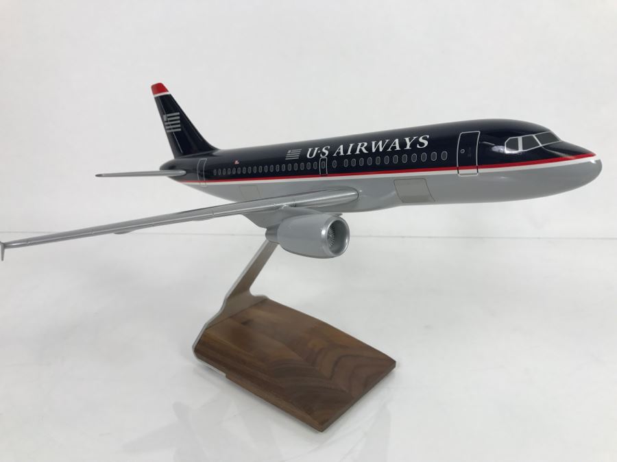Pacific Miniatures PacMin Precision 1/100 Scale Model Airplane Of US Airways A319 With Box [Photo 6]