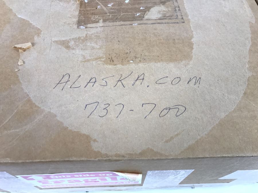 Atlantic Models Inc Precision Scale Model Airplane Of Alaska Air Boeing 737-700 With Box [Photo 14]