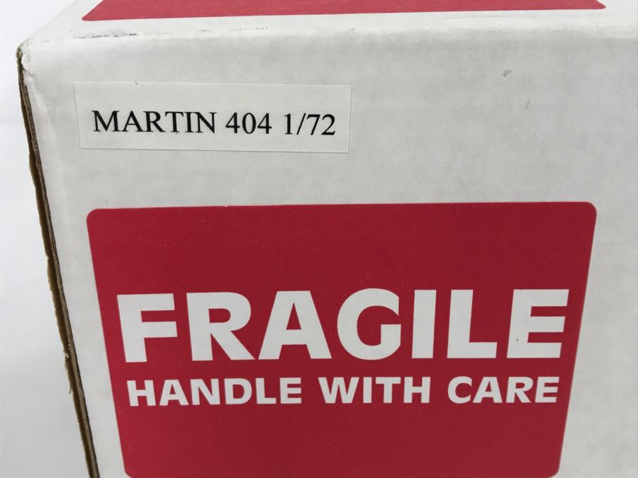 Toys & Models Corporation Precision 1/72 Scale Model Airplane Of Eastern Martin 404 With Box And Pair Of Eastern Buttons And Flight Wings [Photo 21]