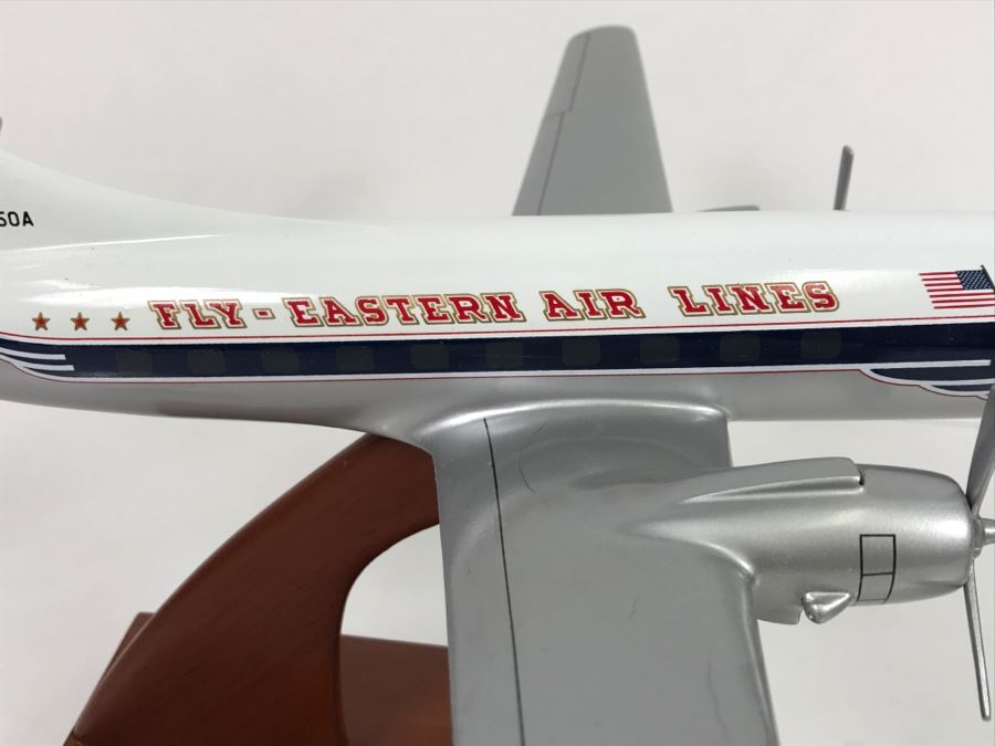 Toys & Models Corporation Precision 1/72 Scale Model Airplane Of Eastern Martin 404 With Box And Pair Of Eastern Buttons And Flight Wings [Photo 8]