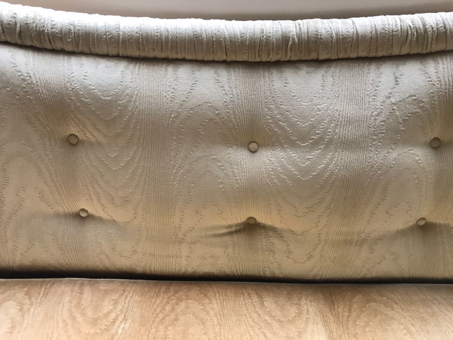 Stunning Vintage French Provincial Sofa Reupholstered Includes Throw Pillows 88'W X 31'D X 31'H [Photo 14]