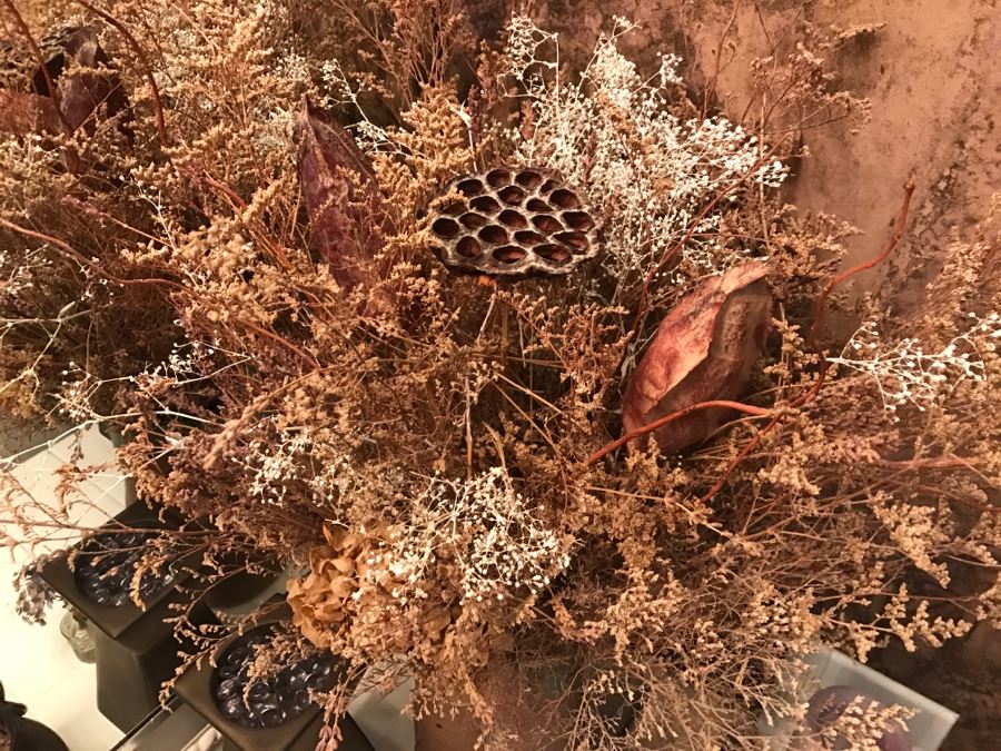 Home Decor Lot Featuring Vases, Faux Flower Arrangement, Candle Holder And Handled Vessel  [Photo 8]