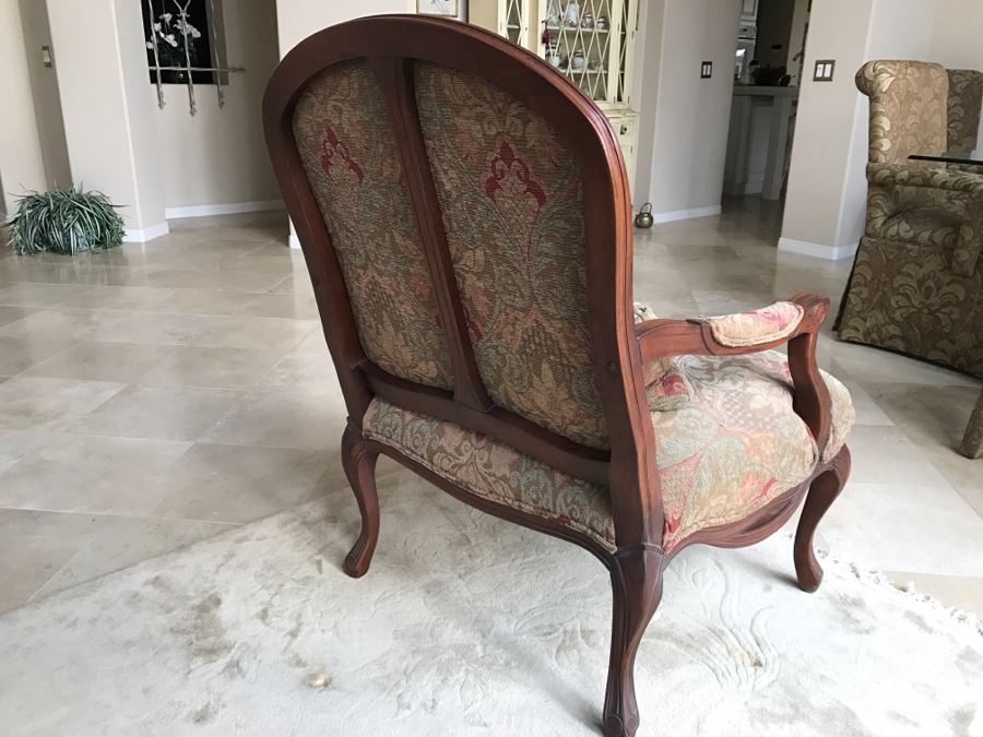 Pair Of Stunning BERNHARDT Large Upholstered Armchairs - See Photos [Photo 8]