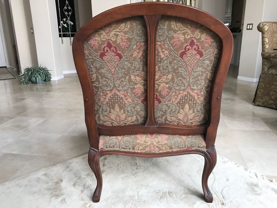 Pair Of Stunning BERNHARDT Large Upholstered Armchairs - See Photos [Photo 9]