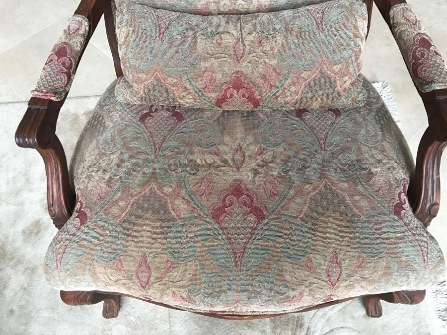 Pair Of Stunning BERNHARDT Large Upholstered Armchairs - See Photos [Photo 7]