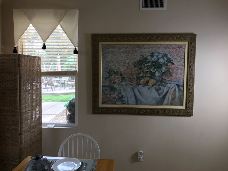 Large Framed Still Life Print 56' X 44' [Photo 3]