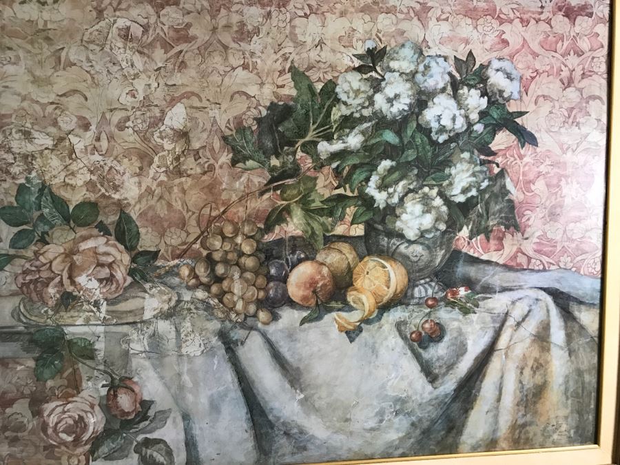 Large Framed Still Life Print 56' X 44' [Photo 9]