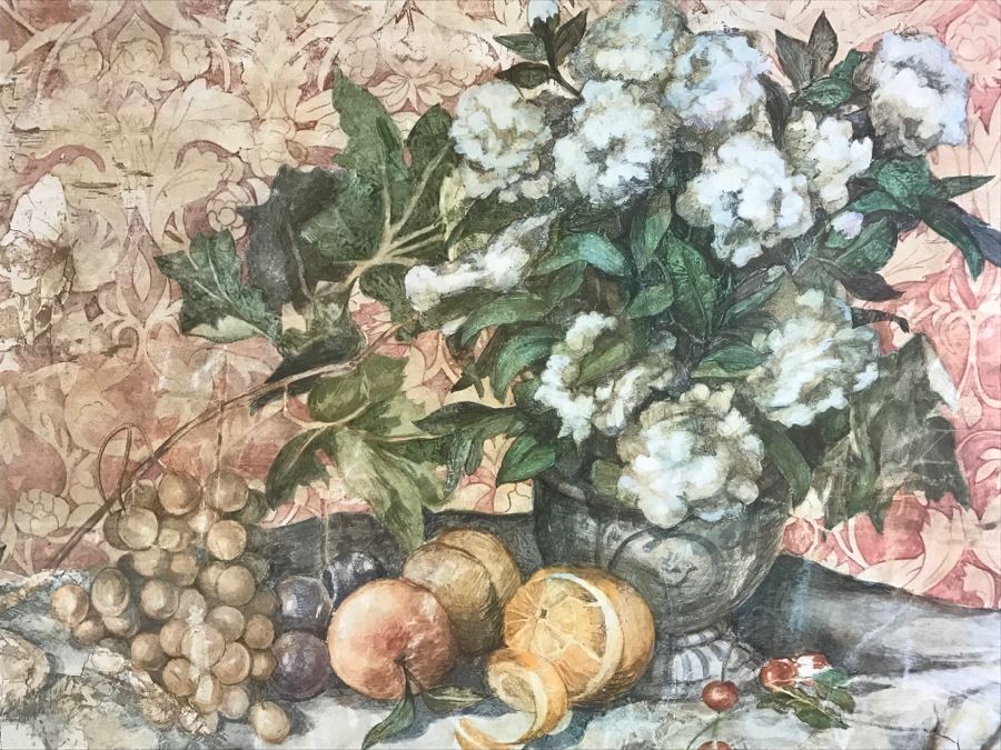 Large Framed Still Life Print 56' X 44' [Photo 10]