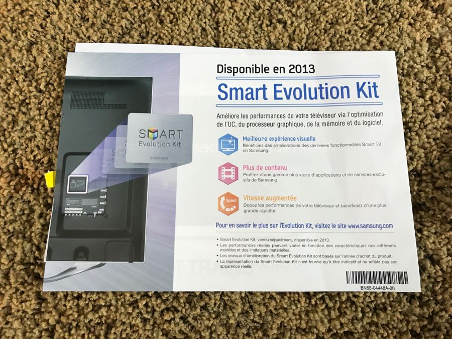 Samsung UN60ES8000F 60-Inch 1080p 240Hz 3D Slim LED HDTV With (7) Pairs Of 3D Active Glasses, Smart Evolution Kit, Samsung Keyboard And IR Blaster VG-IRB2000 [Photo 31]