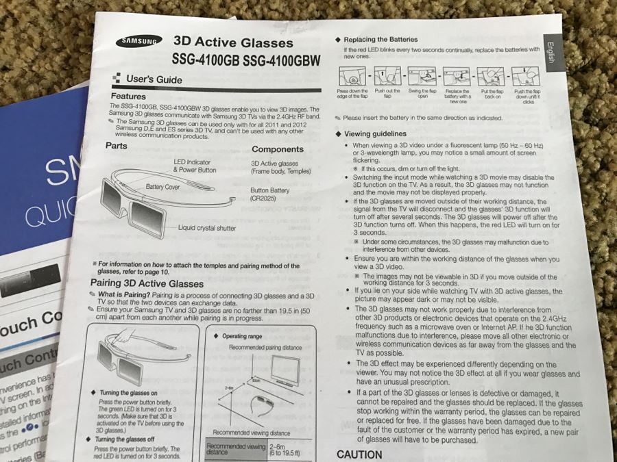 Samsung UN60ES8000F 60-Inch 1080p 240Hz 3D Slim LED HDTV With (7) Pairs Of 3D Active Glasses, Smart Evolution Kit, Samsung Keyboard And IR Blaster VG-IRB2000 [Photo 29]