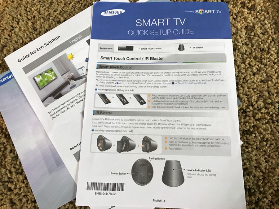 Samsung UN60ES8000F 60-Inch 1080p 240Hz 3D Slim LED HDTV With (7) Pairs Of 3D Active Glasses, Smart Evolution Kit, Samsung Keyboard And IR Blaster VG-IRB2000 [Photo 30]