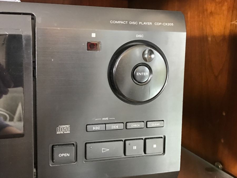 SONY Mega Storage 200 CD Companct Disc Player CDP-CX205 [Photo 4]