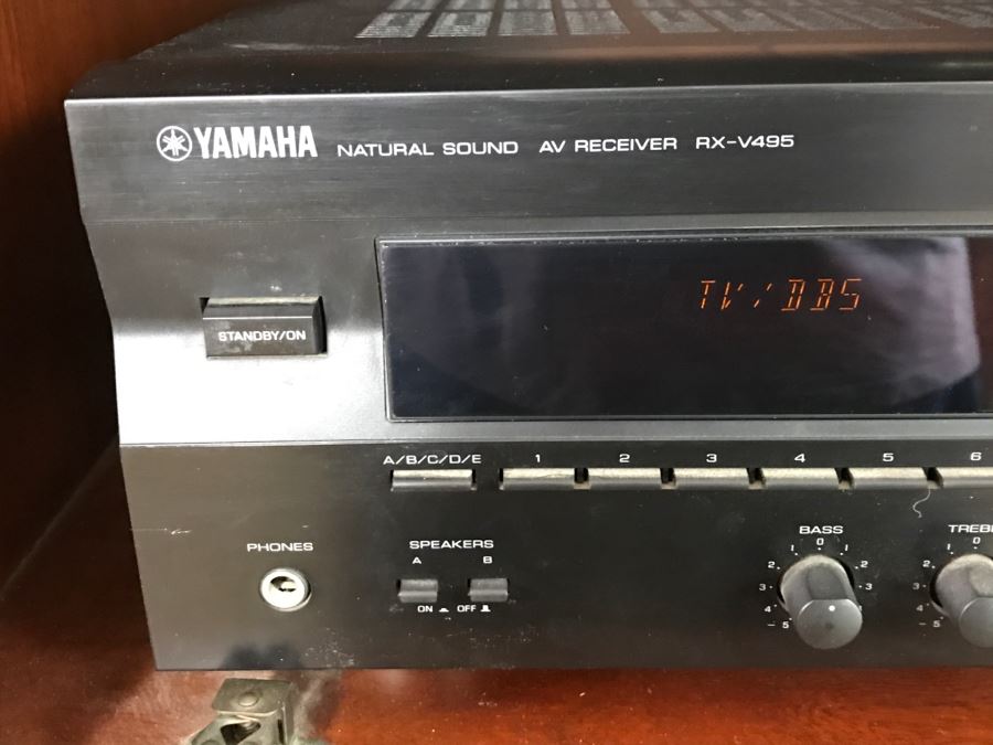 YAMAHA Natural Sound AV Stereo Receiver RX-V495 [Photo 7]
