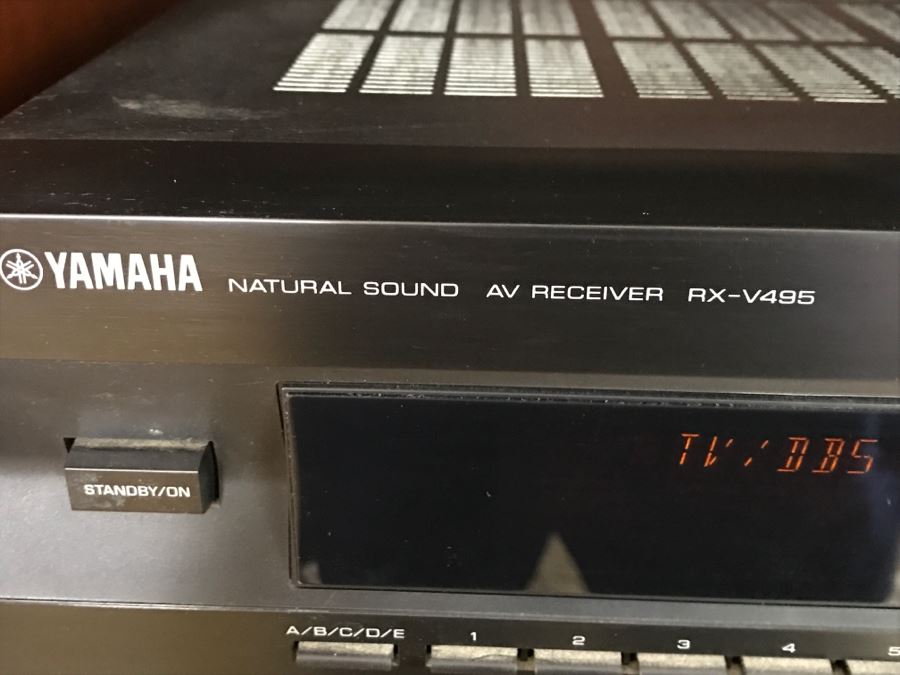 YAMAHA Natural Sound AV Stereo Receiver RX-V495 [Photo 3]