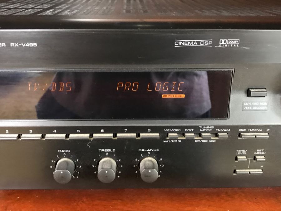 YAMAHA Natural Sound AV Stereo Receiver RX-V495 [Photo 6]