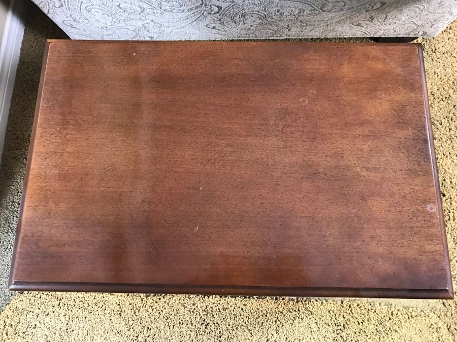 Lane Furniture Side Table Cabinet Magazine Rack Combo Piece 13' X 23' X 20.5'H [Photo 9]