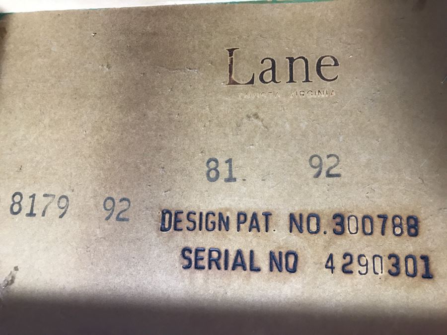 Lane Furniture Side Table Cabinet Magazine Rack Combo Piece 13' X 23' X 20.5'H [Photo 3]