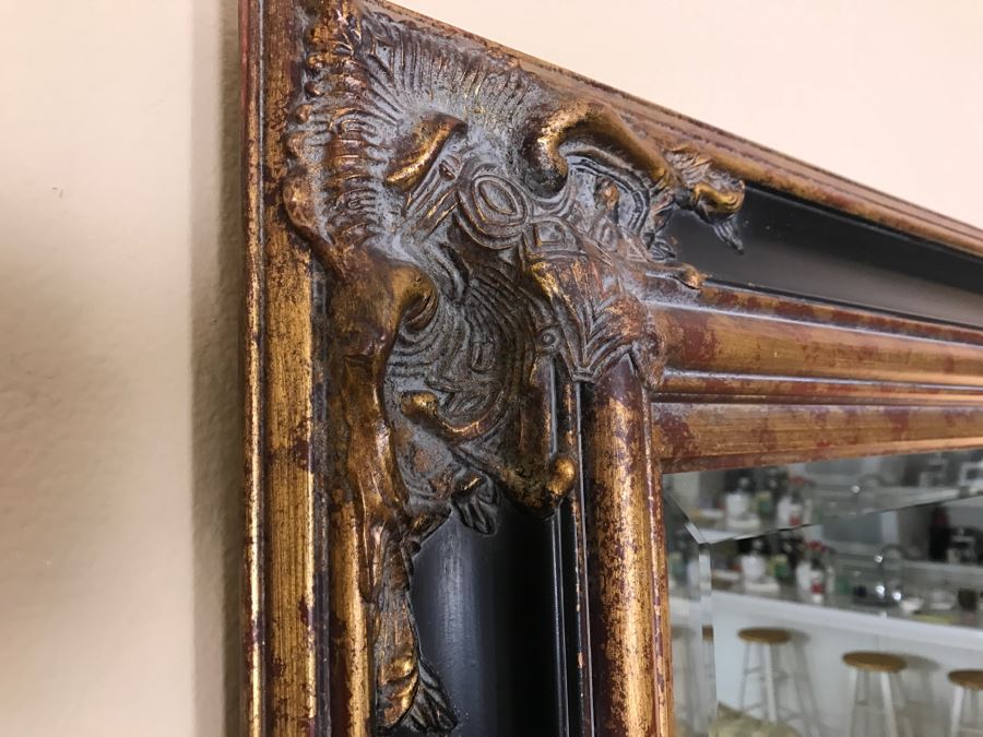 Stunning Beveled Glass Wall Mirror 58' X 45' [Photo 8]