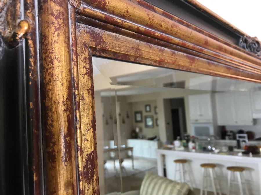 Stunning Beveled Glass Wall Mirror 58' X 45' [Photo 9]