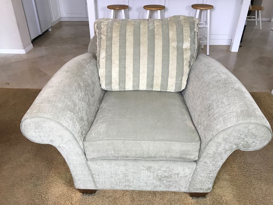 Large Upholstered Armchair 51'W [Photo 1]