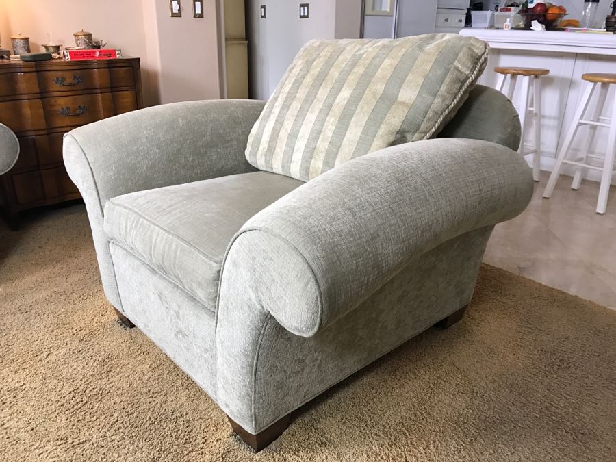 Large Upholstered Armchair 51'W [Photo 5]