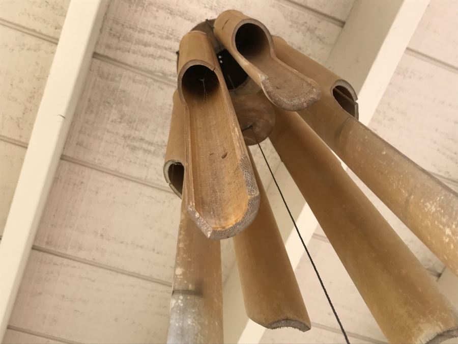 Bamboo And Coconut Wind Chime [Photo 4]