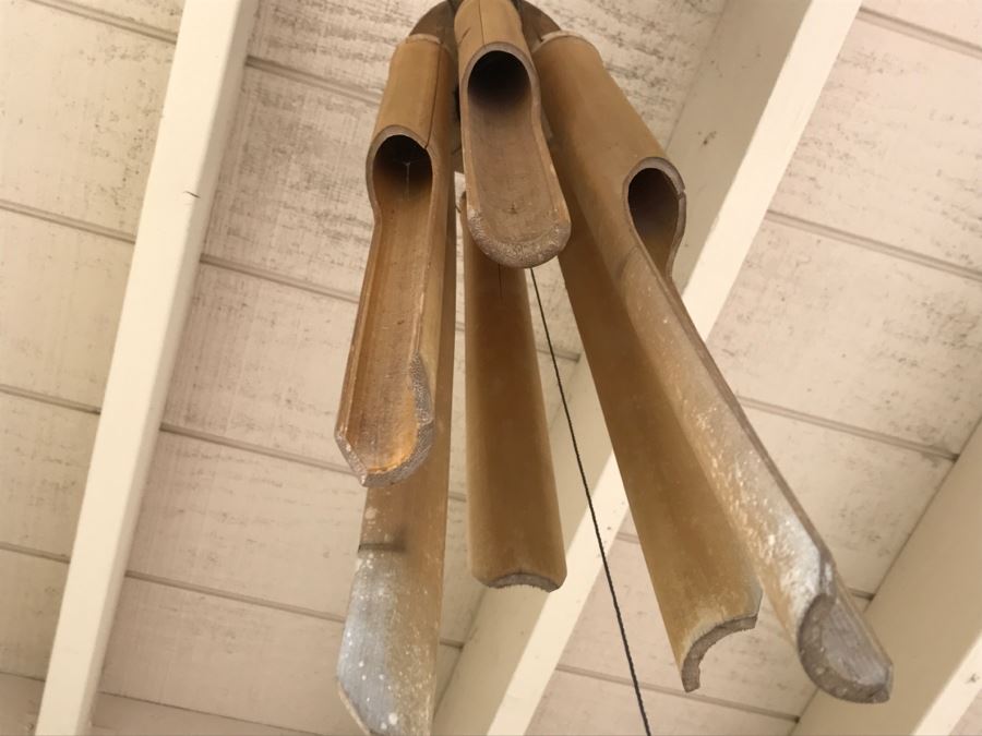 Bamboo And Coconut Wind Chime [Photo 3]