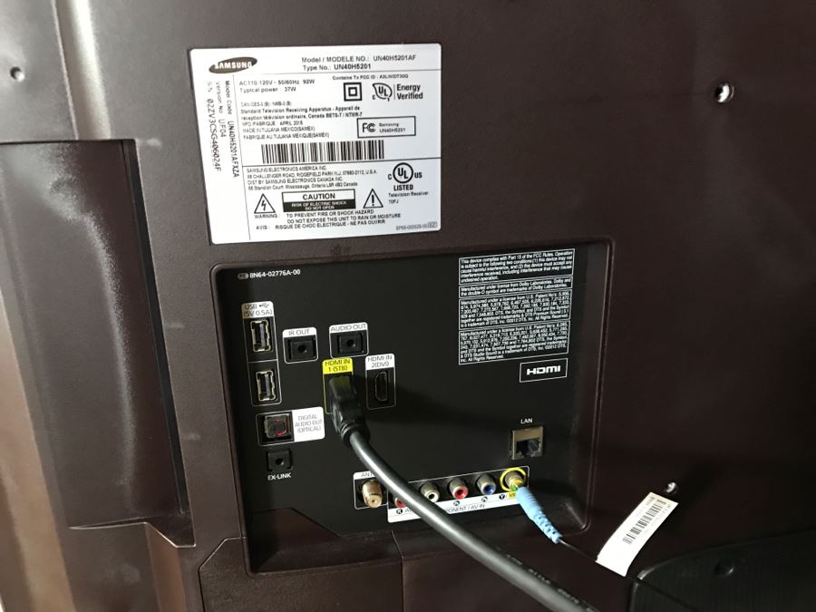 Samsung 40 Inch Flat Panel HDTV Television UN40H5201 [Photo 6]
