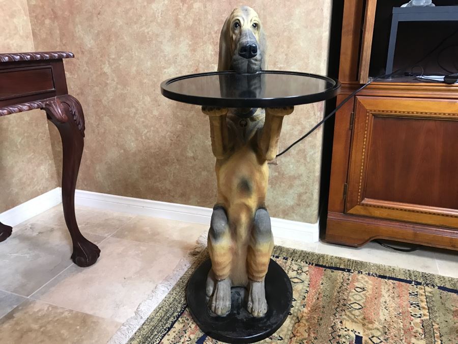Bombay Co. Hawthorne The Hound Dog Side Table 33'H X 27'D [Photo 5]