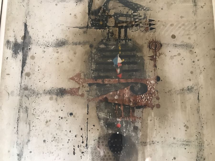 Johnny Gotthard Friedlaender (1912-1992) Hand Signed Limited Edition Lithograph 61 Of 95 Vintage 1963 [Photo 12]