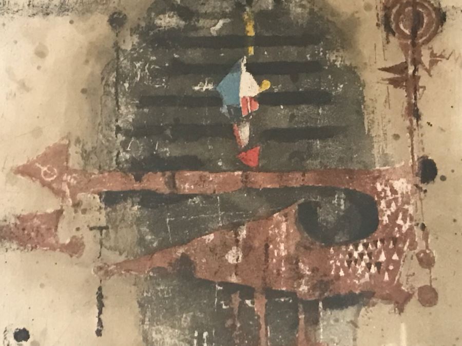 Johnny Gotthard Friedlaender (1912-1992) Hand Signed Limited Edition Lithograph 61 Of 95 Vintage 1963 [Photo 7]