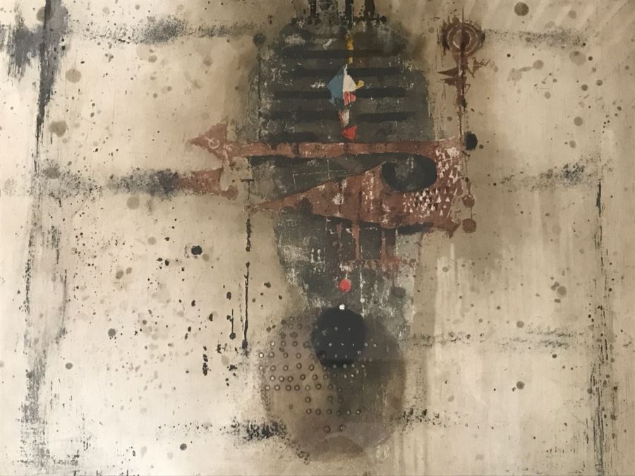 Johnny Gotthard Friedlaender (1912-1992) Hand Signed Limited Edition Lithograph 61 Of 95 Vintage 1963 [Photo 8]